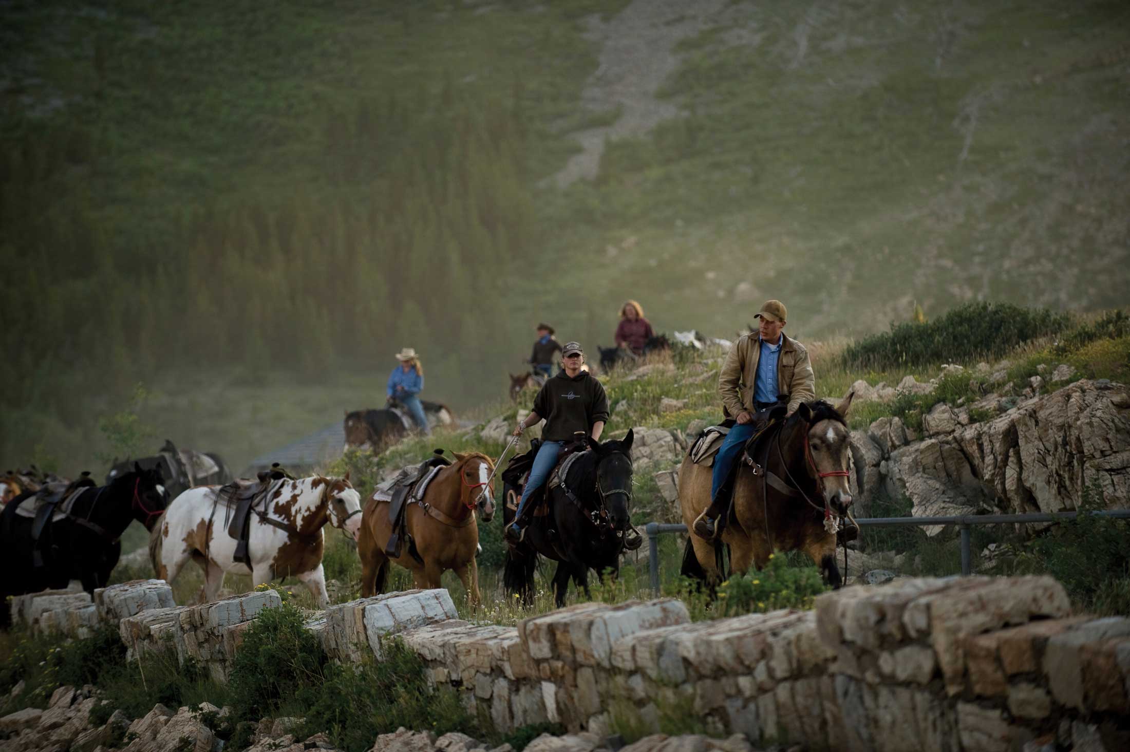 horseback riding