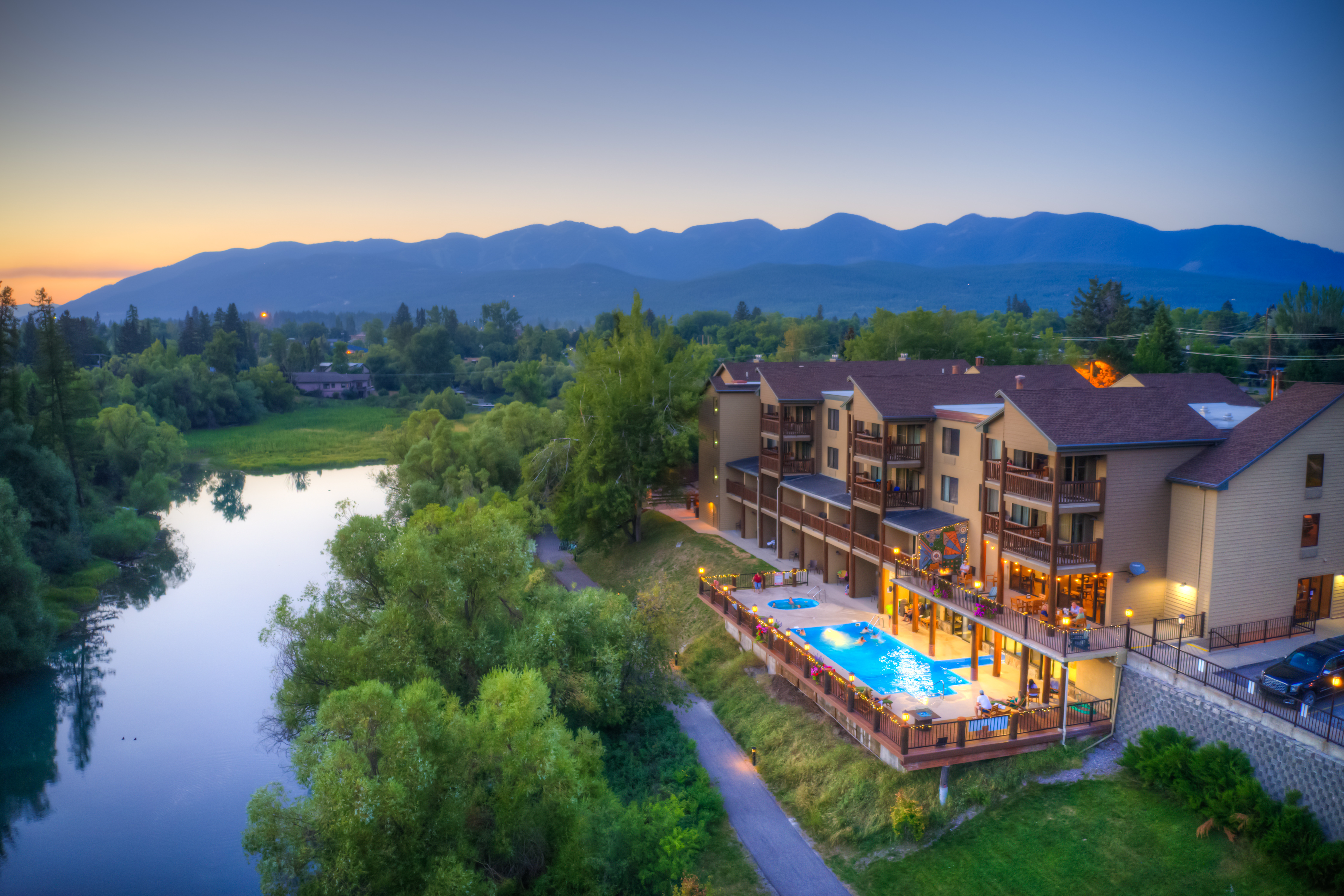 Whitefish Riverfront Hotel in Western Montana